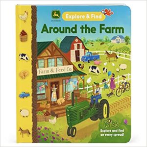 around the farm kids book